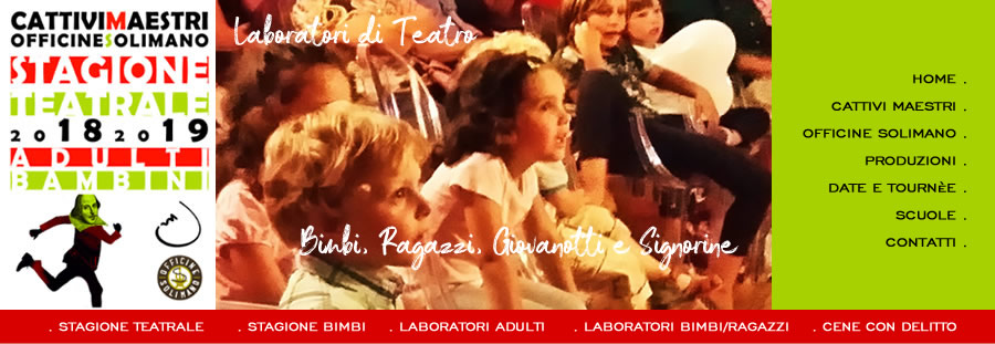 laboratori di teatro per bambini savona